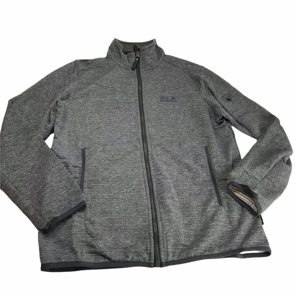 Jack Wolfskin Jacket, Full Zip. Gray Women's Small - Picture 1 of 14
